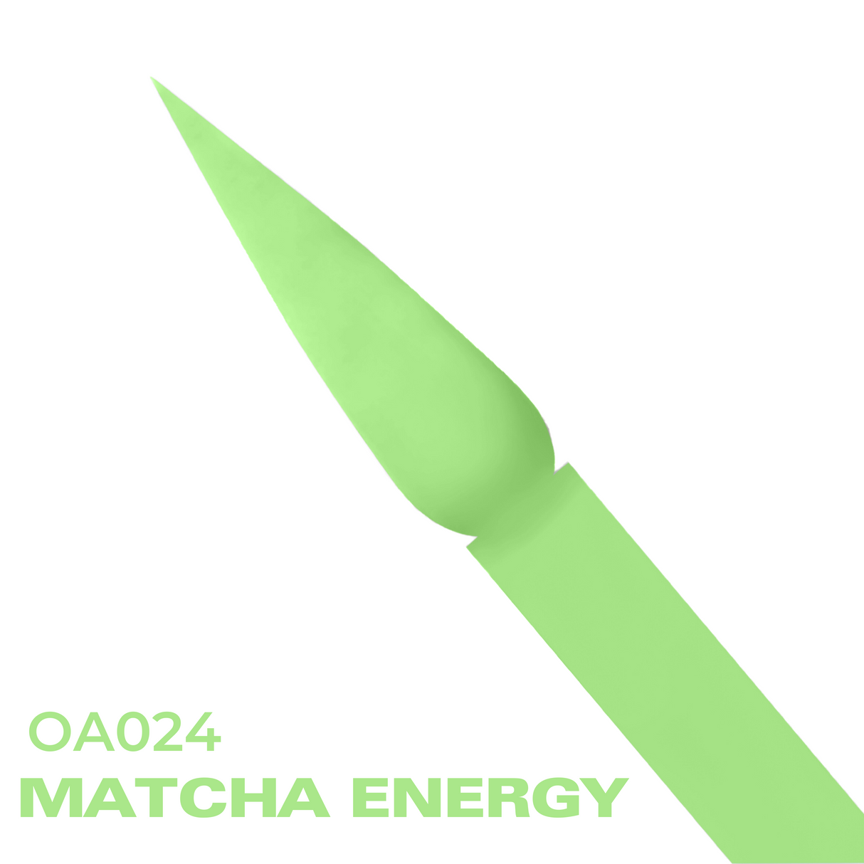 OU'ACRYLICS - OA024 MATCHA ENERGY