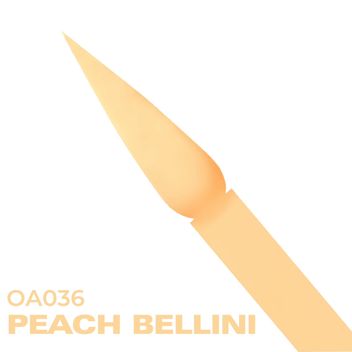 OU'ACRYLICS - OA036 PEACH BELLINI