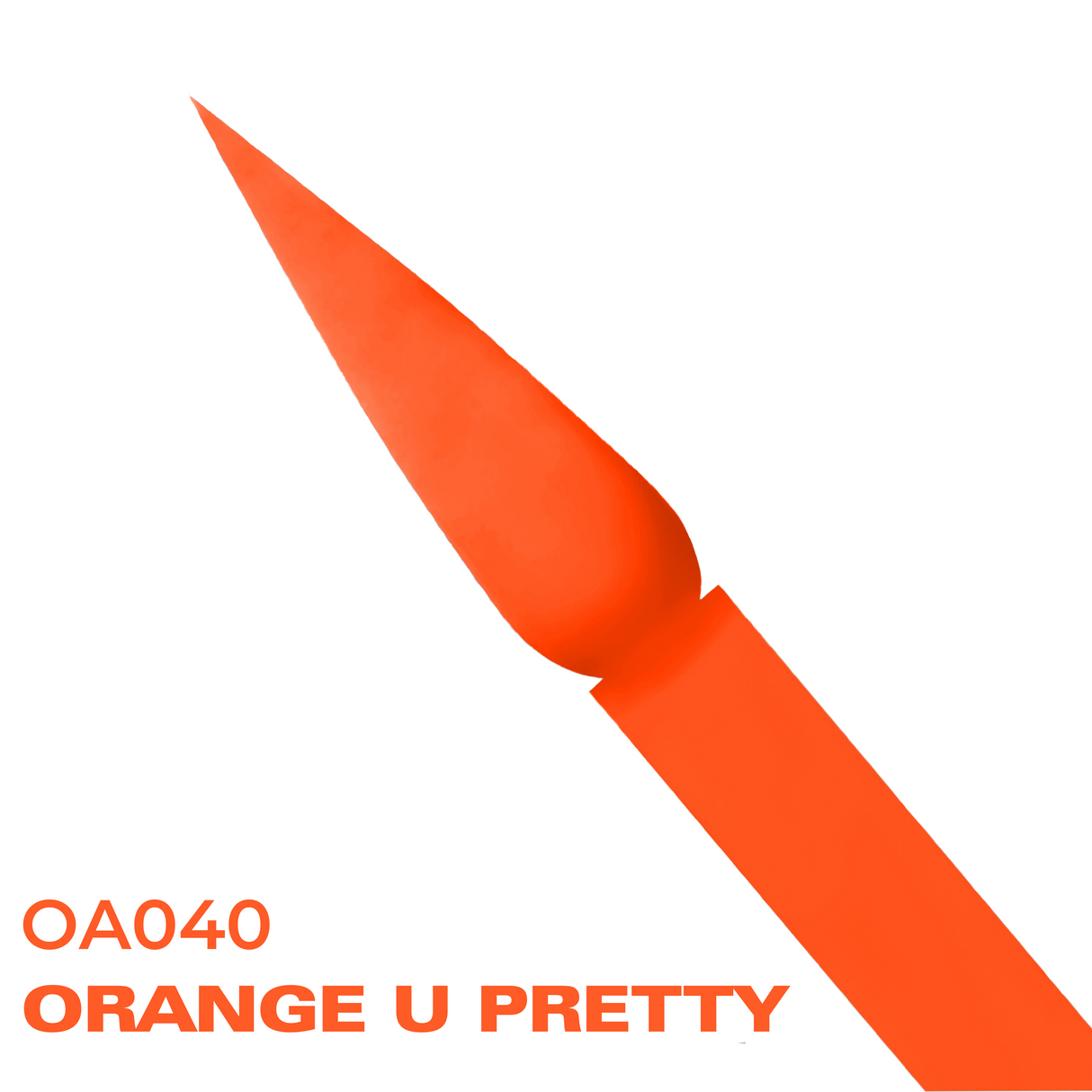 OU'ACRYLICS - OA040 ORANGE U PRETTY