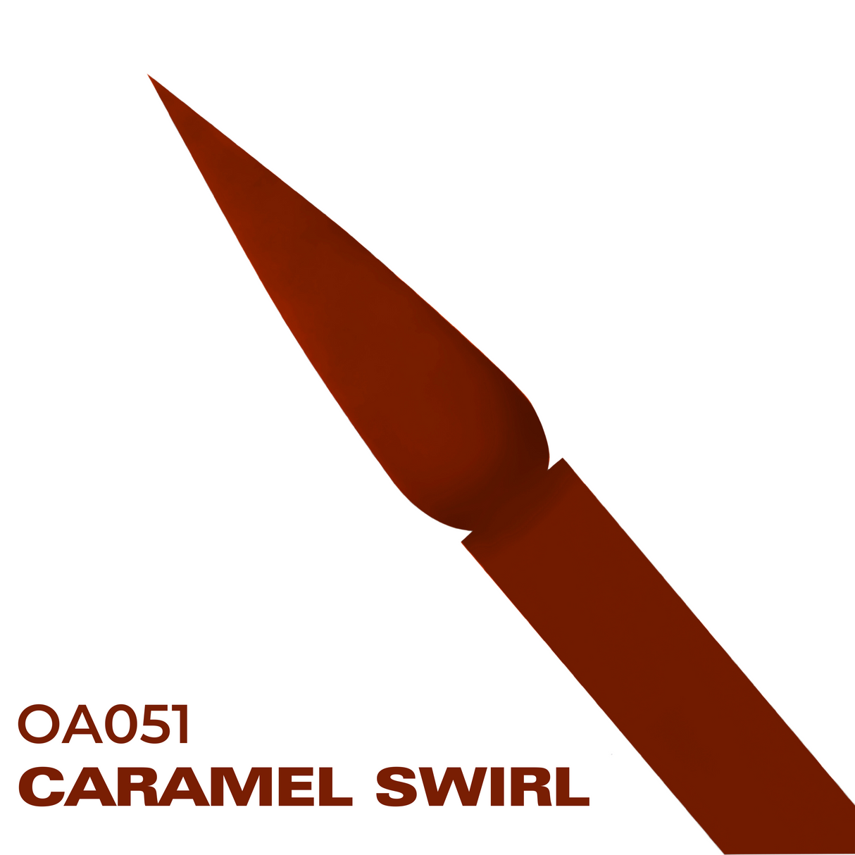 OU'ACRYLICS - OA051 CARAMEL SWRIL